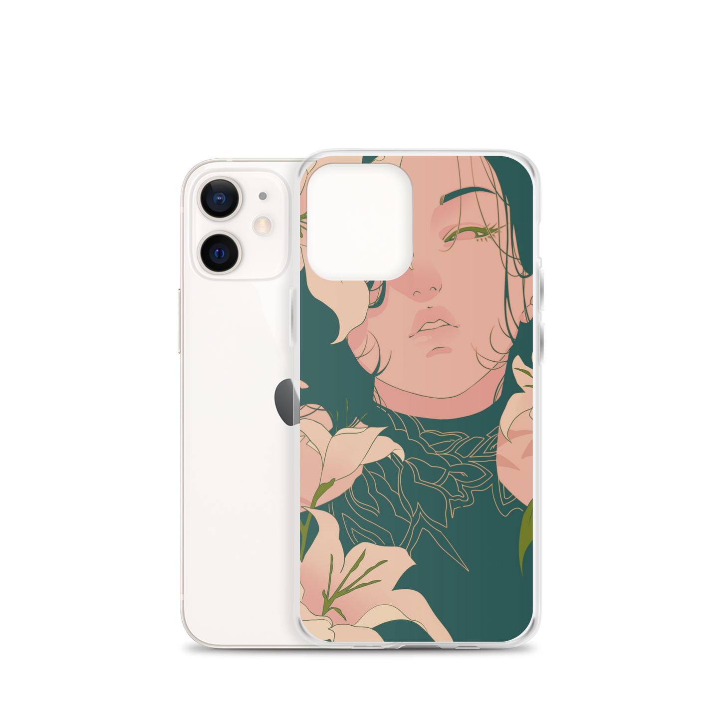 Funda transparente Bloom para iPhone®