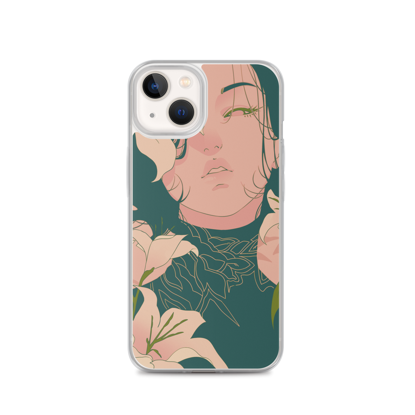 Funda transparente Bloom para iPhone®