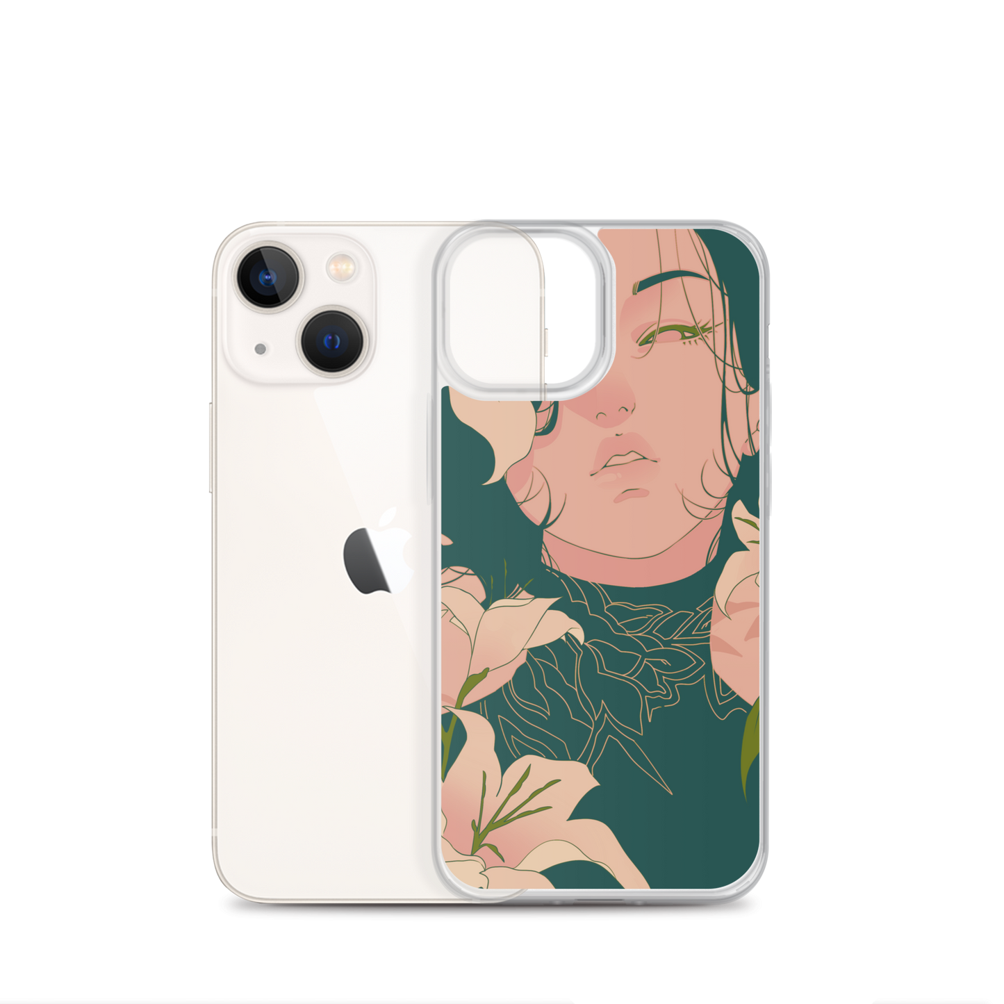Funda transparente Bloom para iPhone®