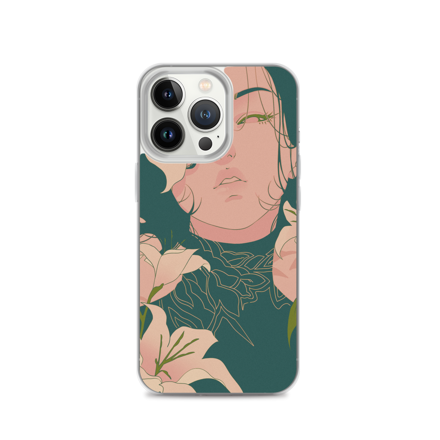 Funda transparente Bloom para iPhone®