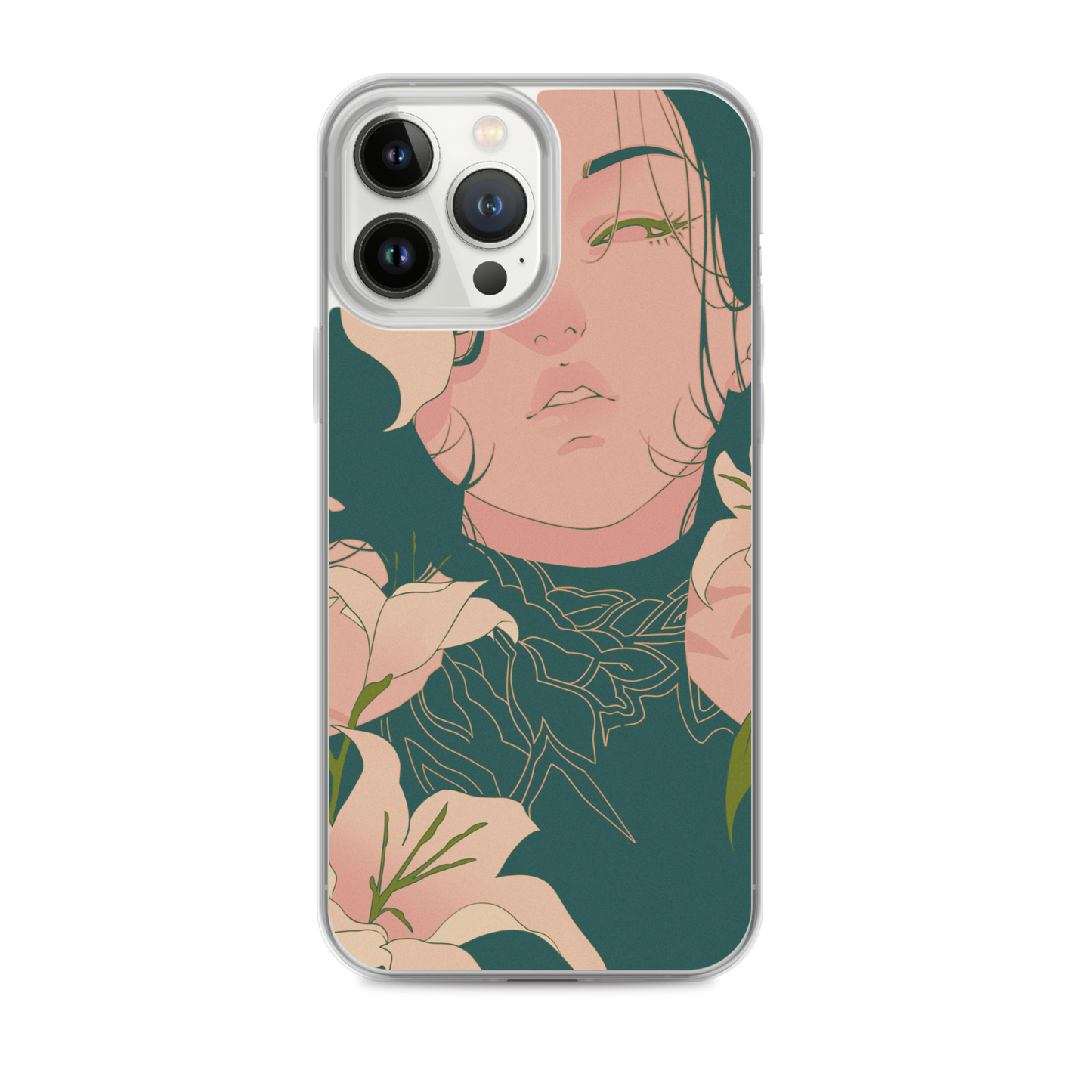 Funda transparente Bloom para iPhone®