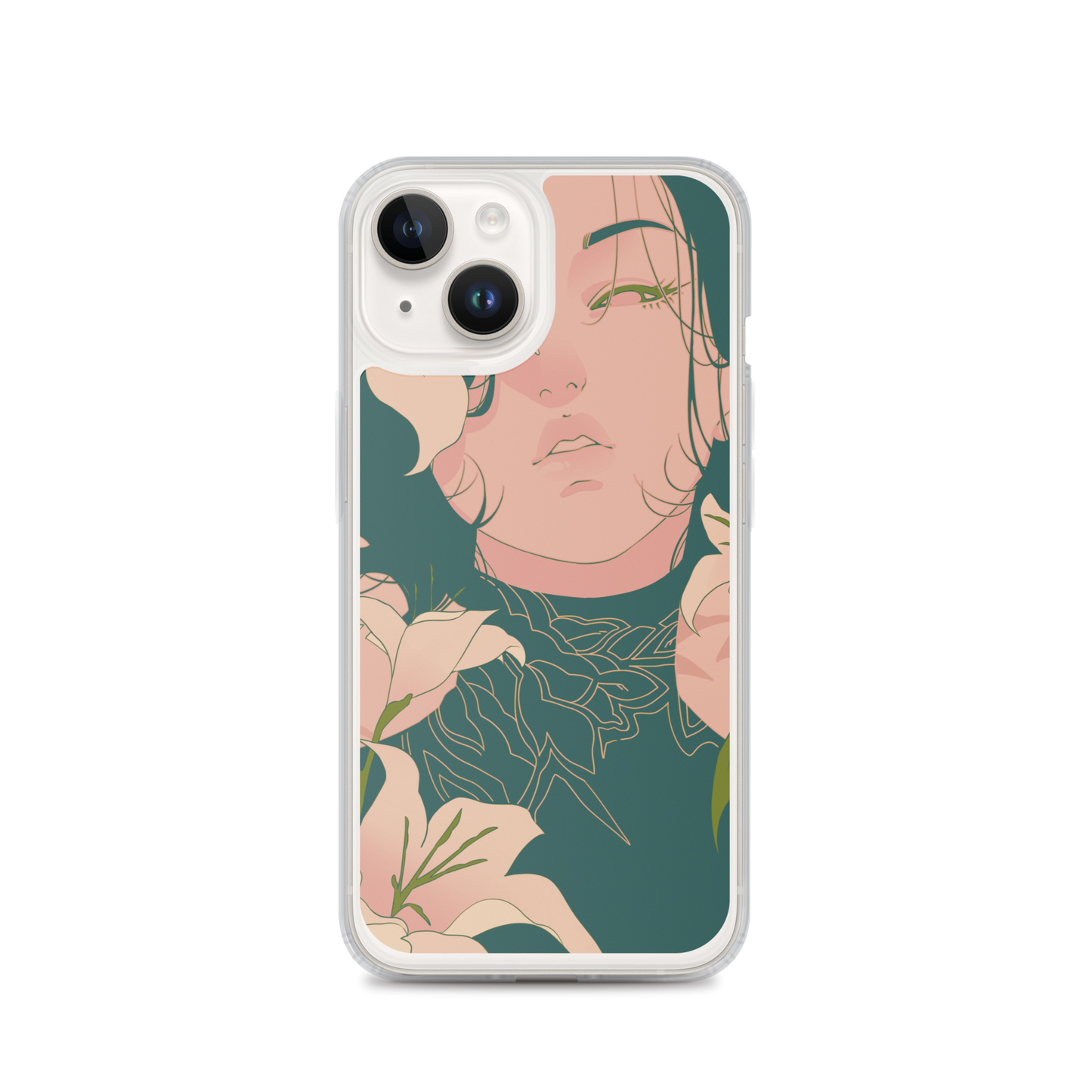 Funda transparente Bloom para iPhone®