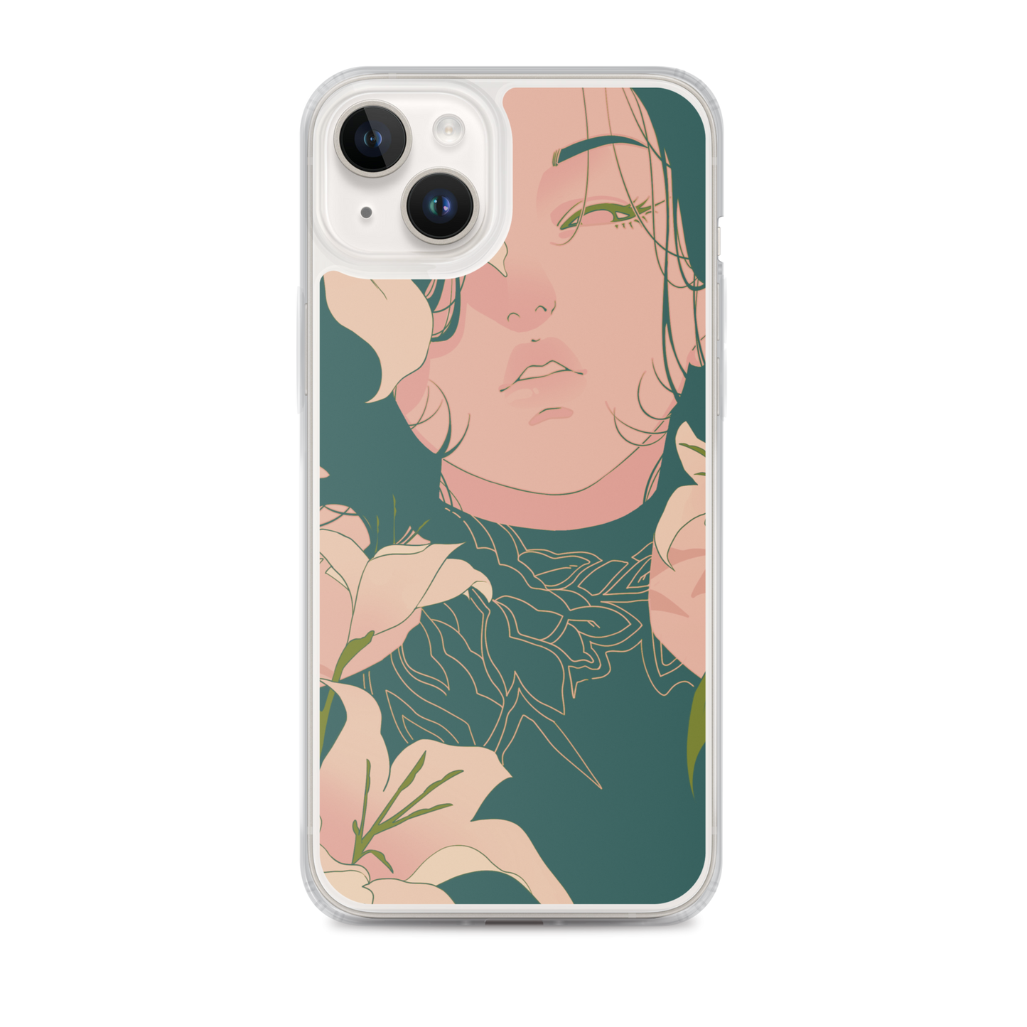 Funda transparente Bloom para iPhone®