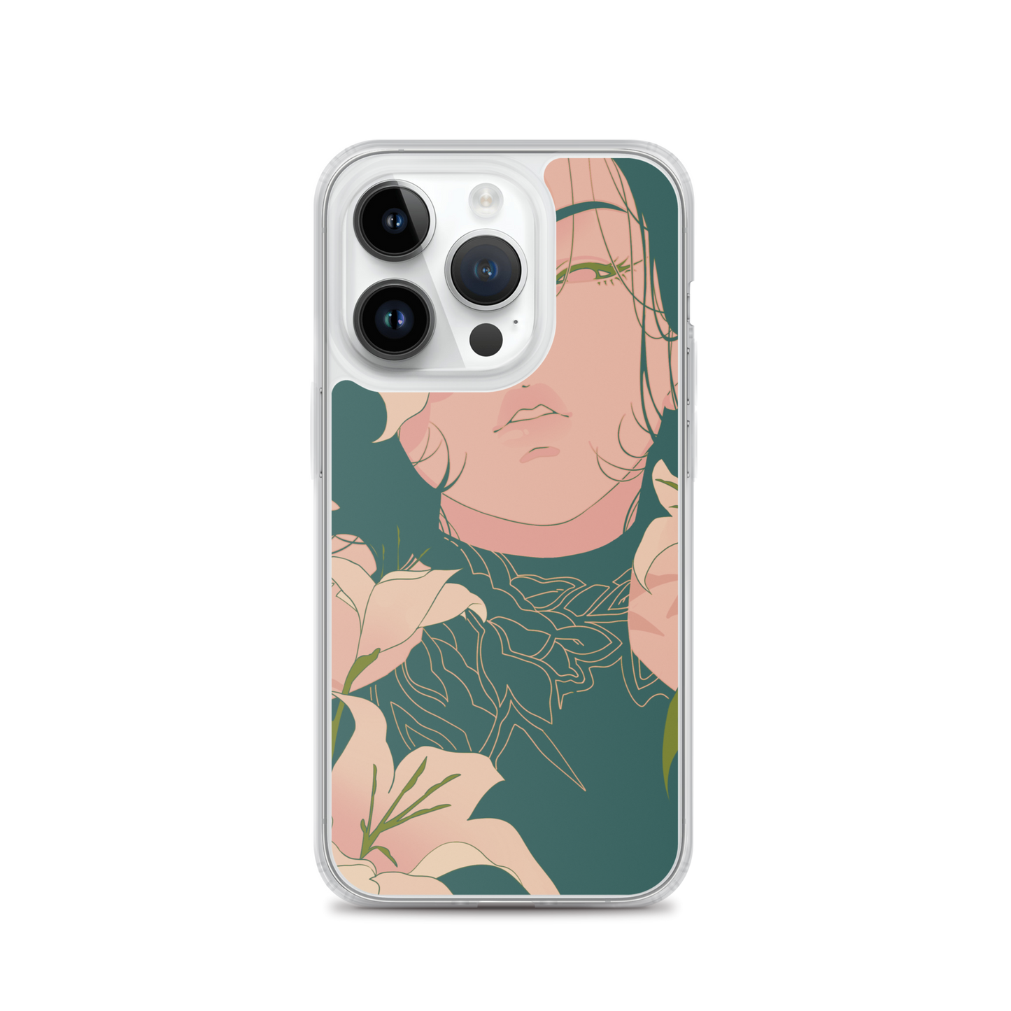 Funda transparente Bloom para iPhone®