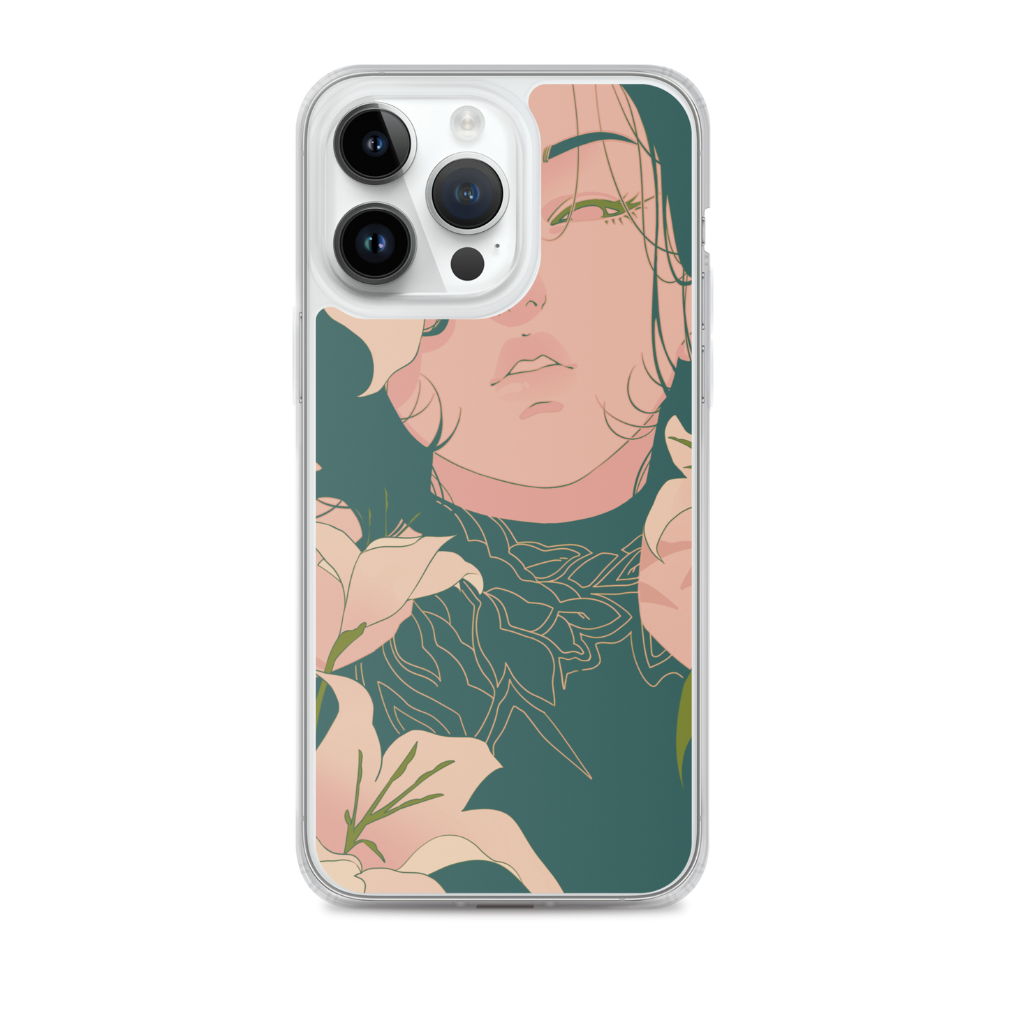 Funda transparente Bloom para iPhone®