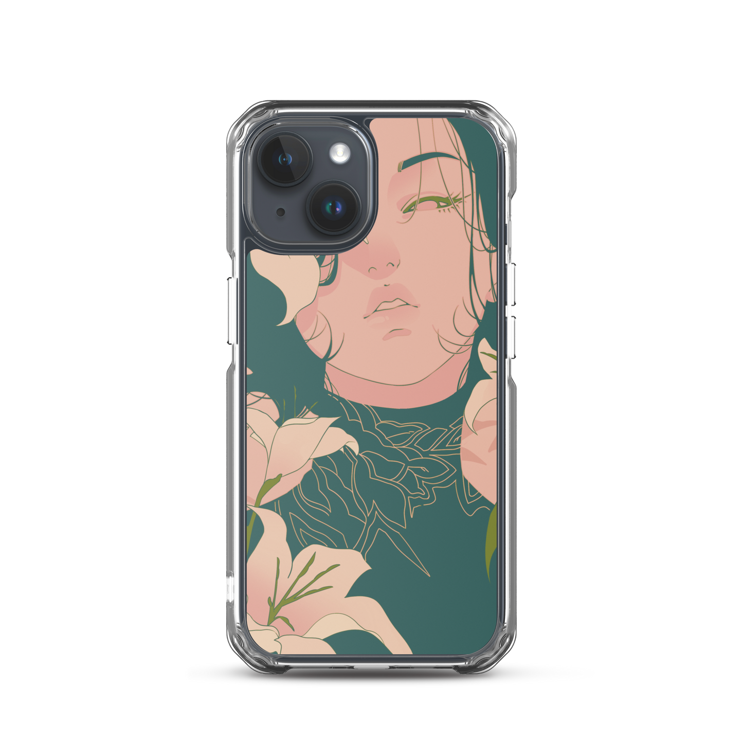 Funda transparente Bloom para iPhone®