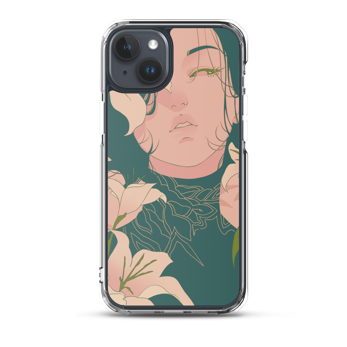 Funda transparente Bloom para iPhone®