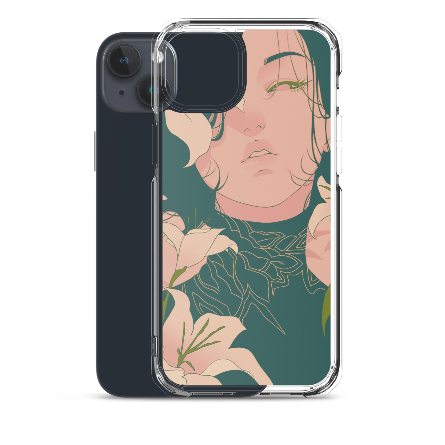 Funda transparente Bloom para iPhone®