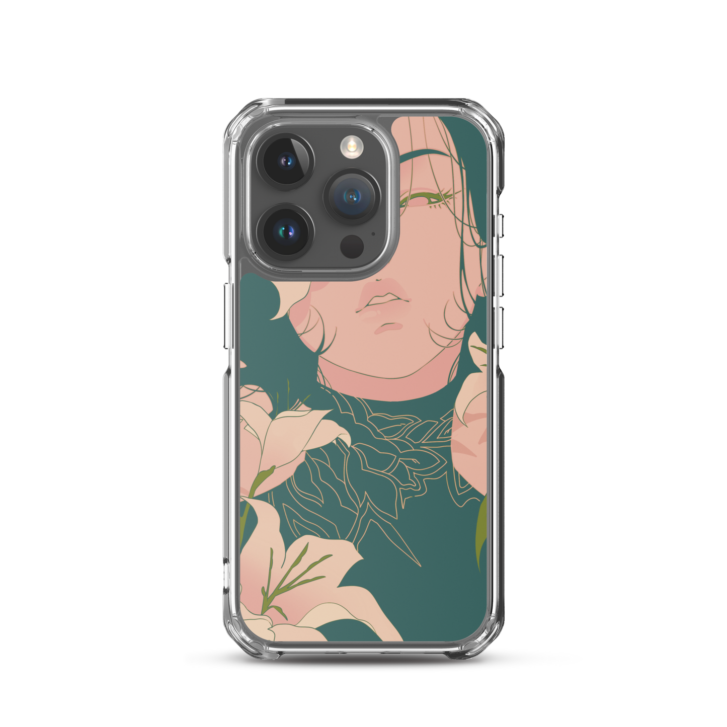 Funda transparente Bloom para iPhone®