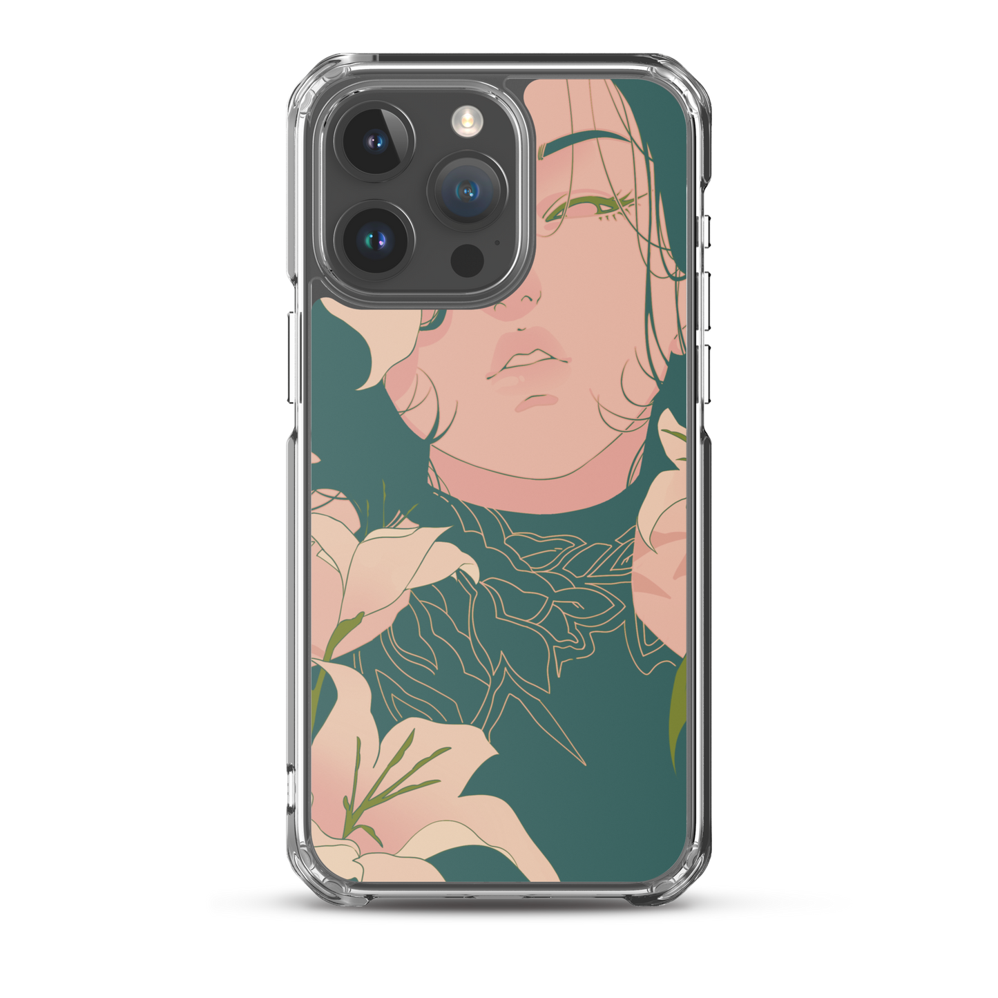 Funda transparente Bloom para iPhone®