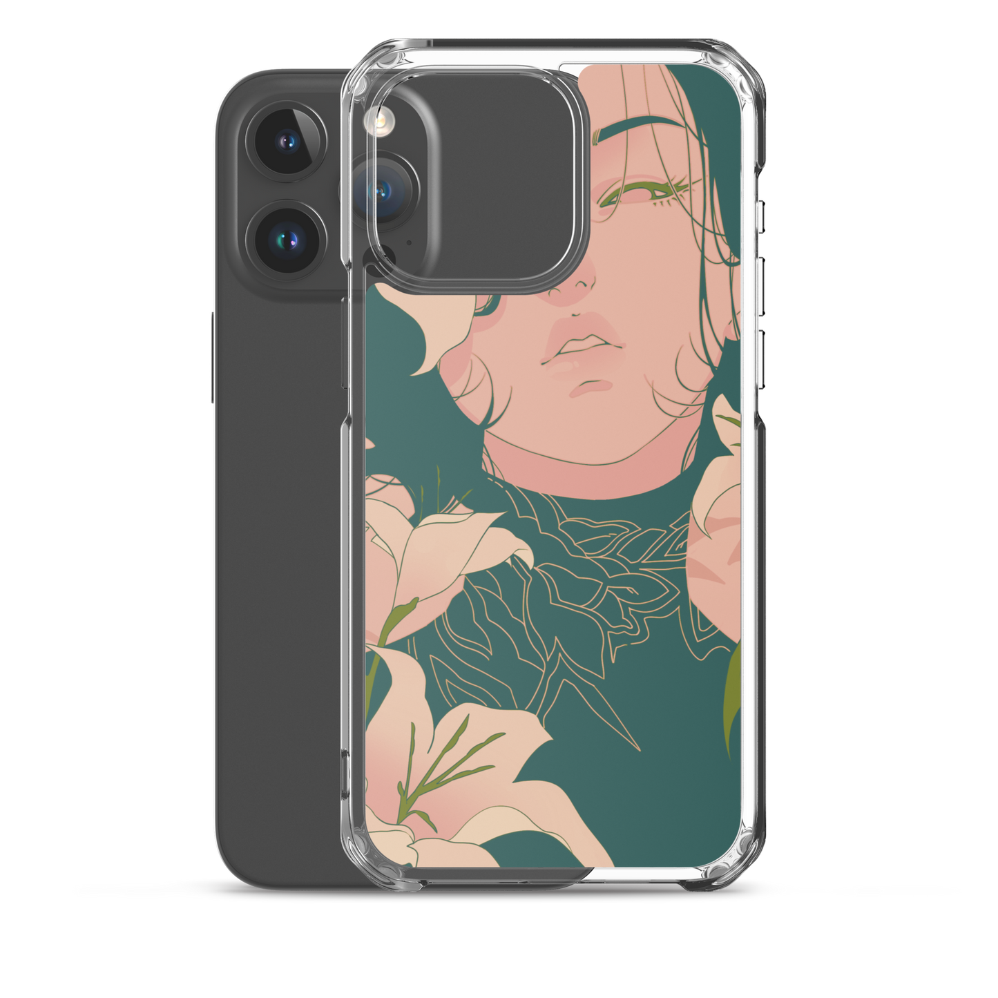 Funda transparente Bloom para iPhone®
