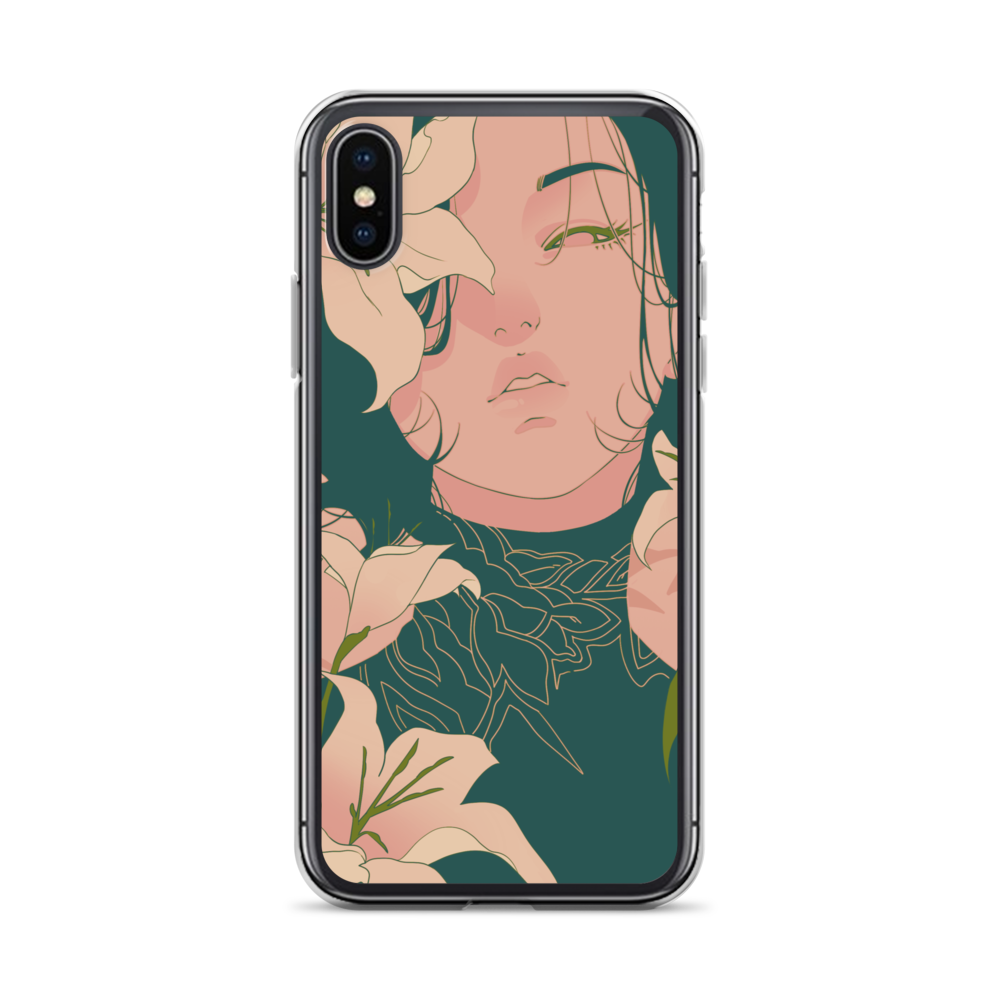 Funda transparente Bloom para iPhone®