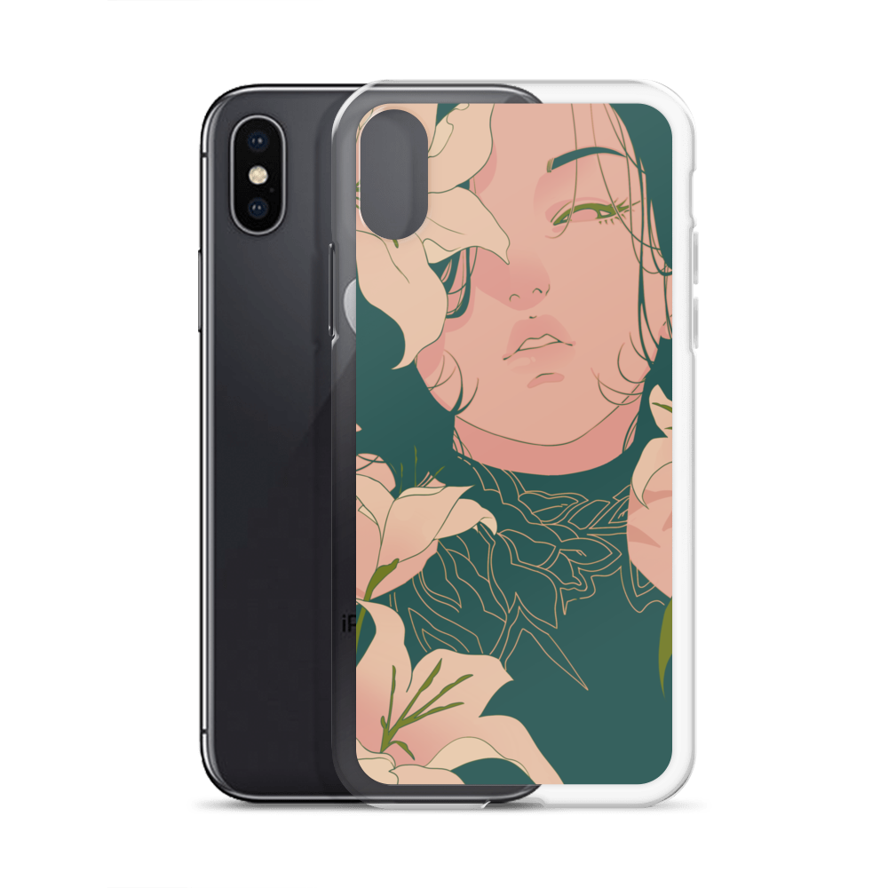 Funda transparente Bloom para iPhone®