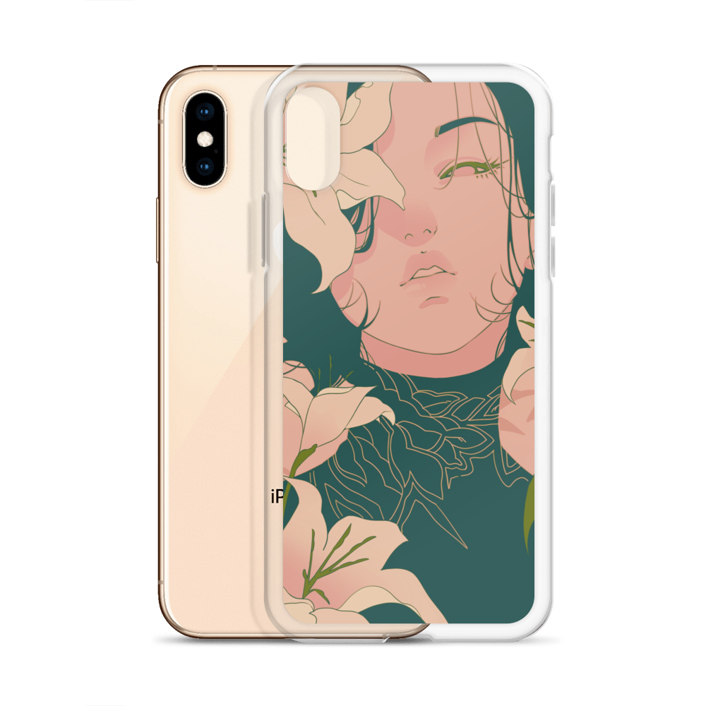 Funda transparente Bloom para iPhone®