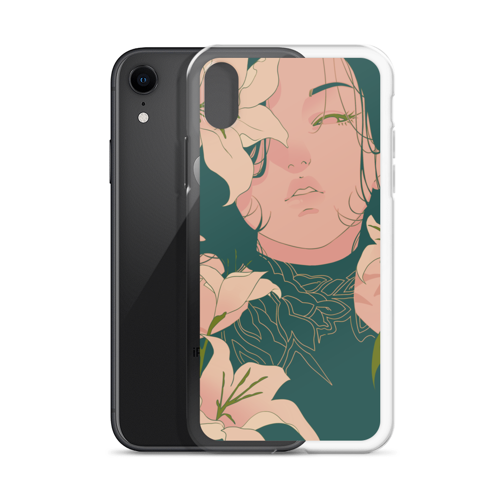 Funda transparente Bloom para iPhone®